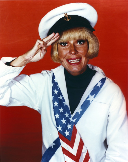 Carol Channing Hand Salute in Sailor Uniform Photo Print - Item # VARCEL688017