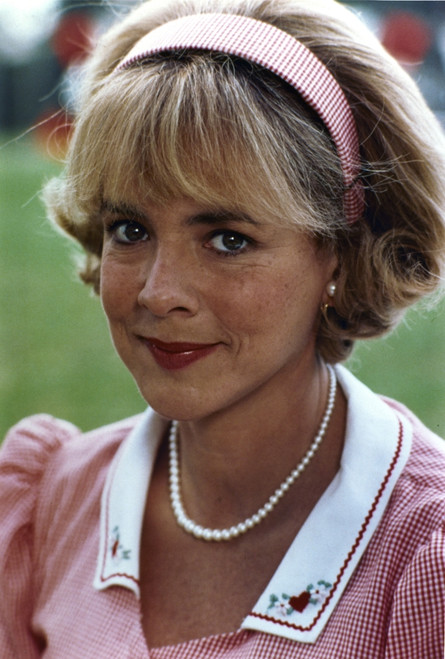 Stockard Channing Portrait in Orange Dress Photo Print - Item # VARCEL688020