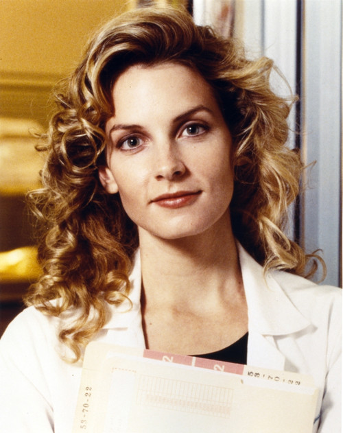 Jensen Daggett in White Coat Close Up Portrait Photo Print - Item # VARCEL688044