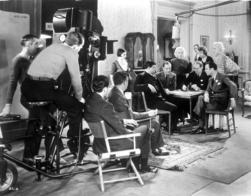 Iris Adrian on a film set Photo Print - Item # VARCEL688074