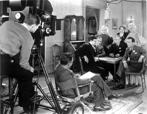 Iris Adrian on a film set Photo Print - Item # VARCEL688078