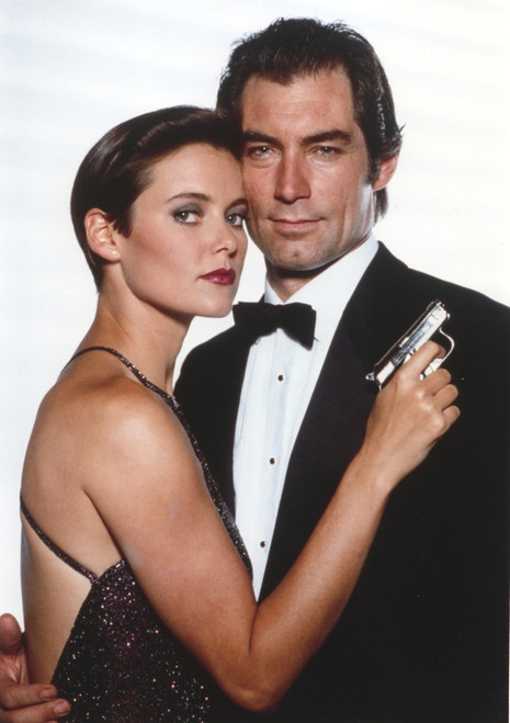 Timothy Dalton in Tuxedo Couple Portrait Photo Print - Item # VARCEL688098