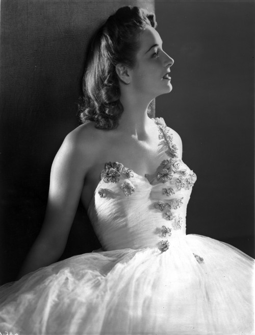 Kay Aldridge in a ball gown Photo Print - Item # VARCEL688100