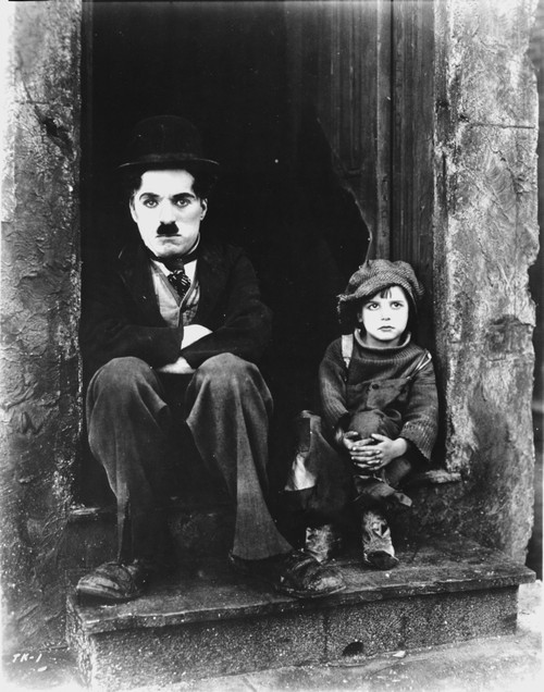 A Charlie Chaplin and a co star Photo Print - Item # VARCEL688124