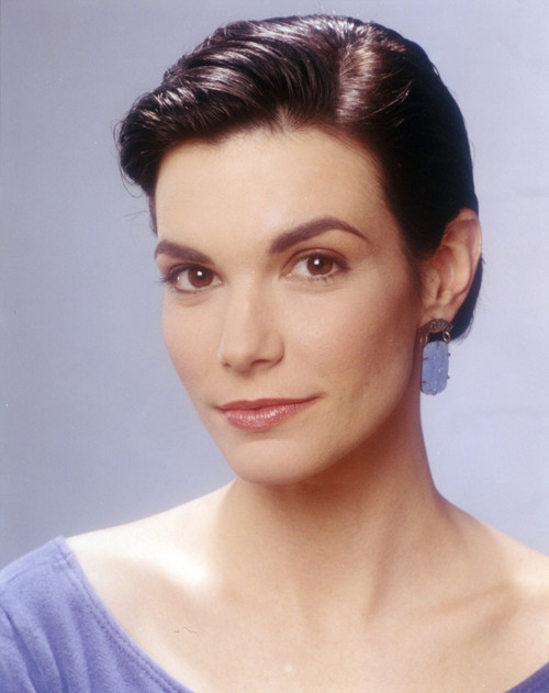 Terri Garber Portrait in Blue Shirt Photo Print - Item # VARCEL688180