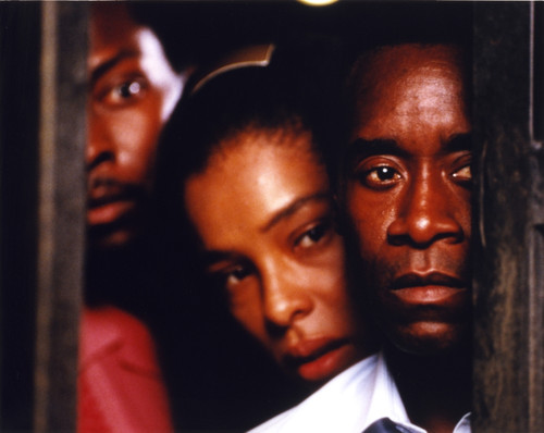 Don Cheadle Spying in White Polo Photo Print - Item # VARCEL688183