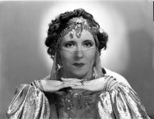 Greta Garbo wearing a veil Photo Print - Item # VARCEL688221