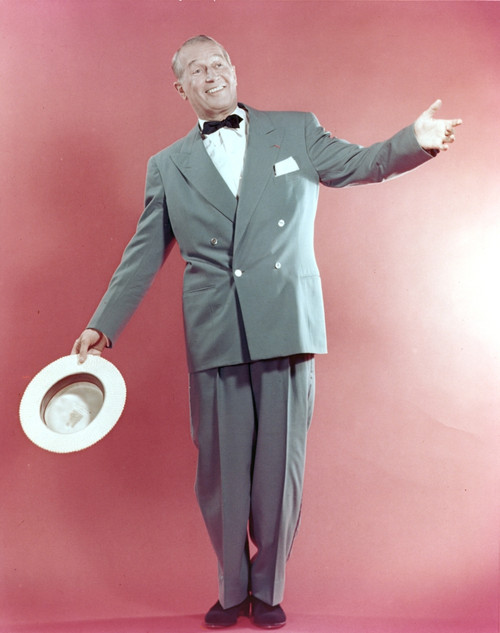 Maurice Chevalier Posed in Red Background Photo Print - Item # VARCEL688243