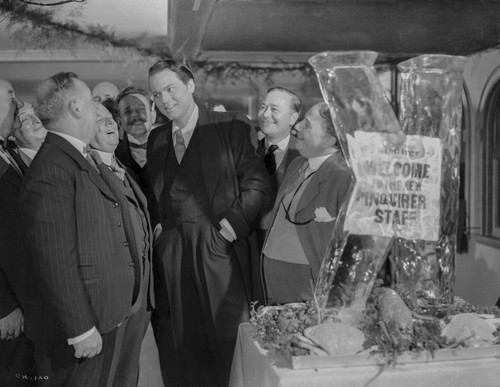 Citizen Kane Group of People Talking in Black Suit Photo Print - Item # VARCEL688392