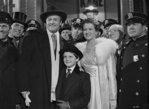 Citizen Kane Group Picture in Black and White Photo Print - Item # VARCEL688398
