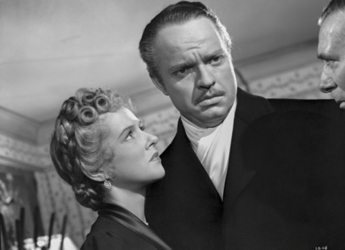 Scene from Citizen Kane with Orson Welles and Dorothy Comingore Photo Print - Item # VARCEL688406