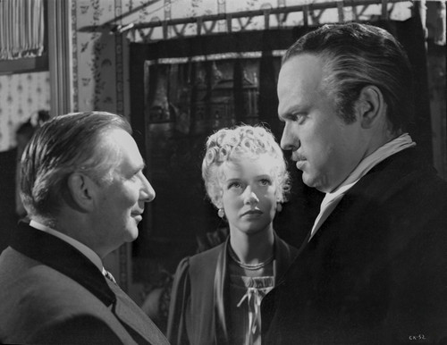 Citizen Kane Three People Talking in Movie Scene Photo Print - Item # VARCEL688399