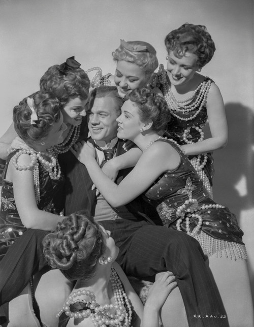 Citizen Kane Cuddling in Black and White Photo Print - Item # VARCEL688412