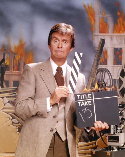 Dick Clark Posed in Gray Coat Photo Print - Item # VARCEL688420