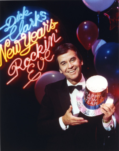 Dick Clark smiling in Black Bowtie Photo Print - Item # VARCEL688417