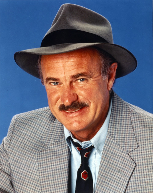 Dabney Coleman Portrait in Blue Background Photo Print - Item # VARCEL688541