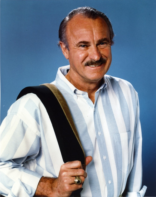 Dabney Coleman Posed in Blue Background Photo Print - Item # VARCEL688542