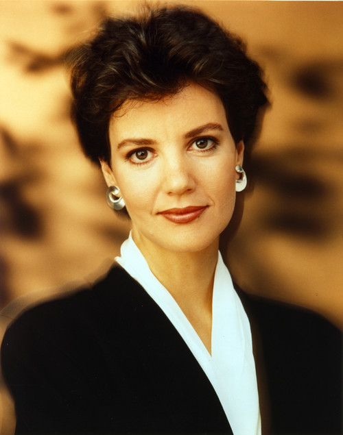 Margaret Colin Portrait in Black Coat Photo Print - Item # VARCEL688549