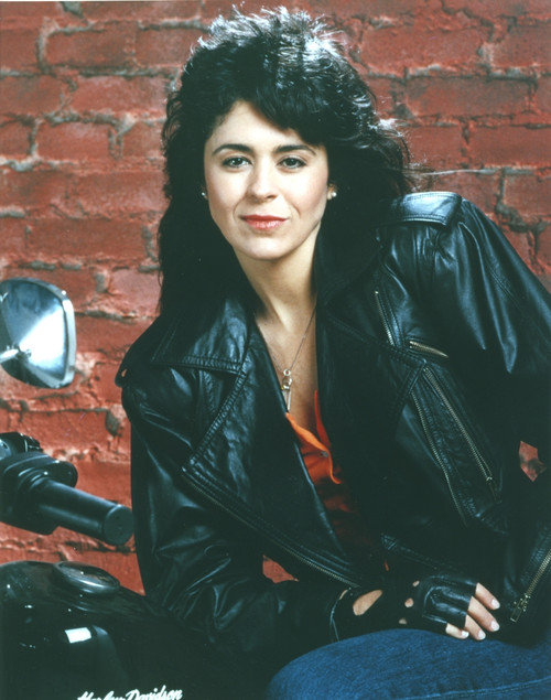 Maria Alonzo in Leather Jacket Photo Print - Item # VARCEL688569