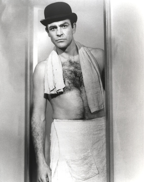 Sean Connery wearing a bowler hat Photo Print - Item # VARCEL688590