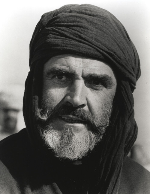 Sean Connery wearing a headscarf Photo Print - Item # VARCEL688614