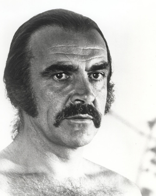 Sean Connery with a moustache Photo Print - Item # VARCEL688609