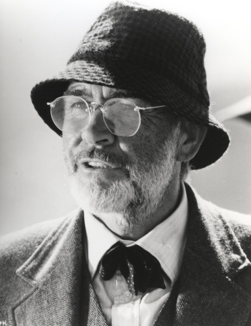 Sean Connery wearing Coat with Eye Glasses Photo Print - Item # VARCEL688615