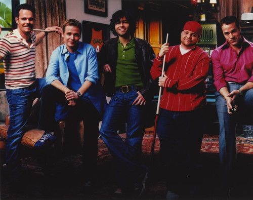 Kevin Connolly Group Picture in Casual Outfit Photo Print - Item # VARCEL688622