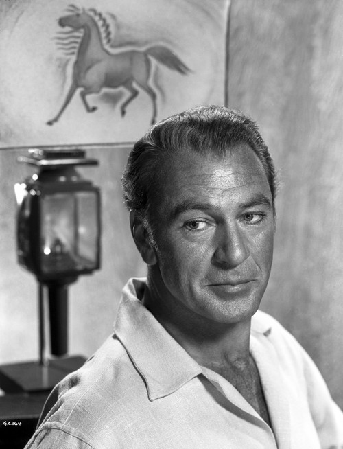 Gary Cooper Posed in White Shirt Photo Print - Item # VARCEL688647