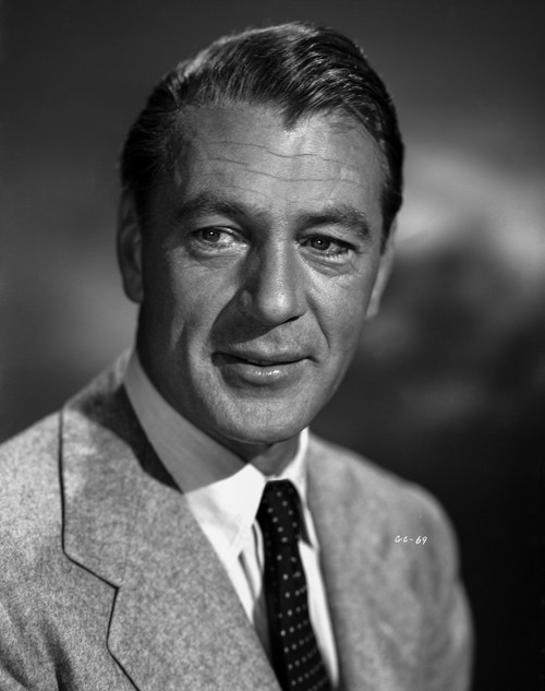 Gary Cooper Slightly smiling in Suit Photo Print - Item # VARCEL688658