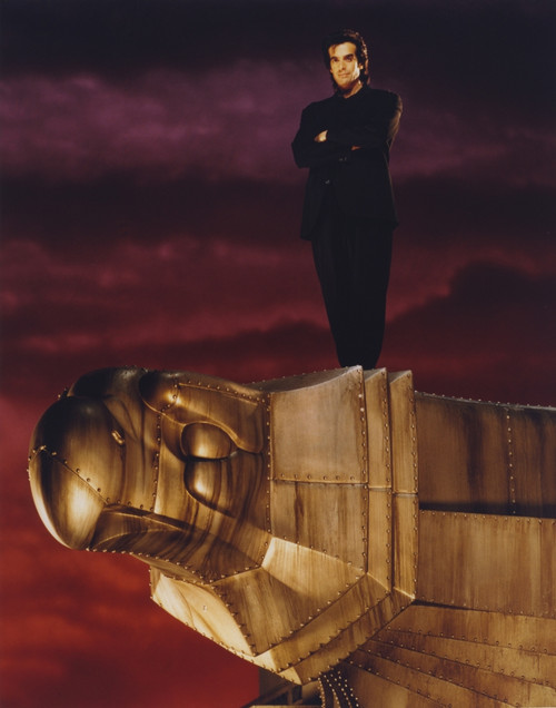 David Copperfield Posed in Cliff Photo Print - Item # VARCEL688683