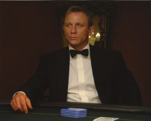 Daniel Craig Seated in Black Tuxedo Photo Print - Item # VARCEL688725
