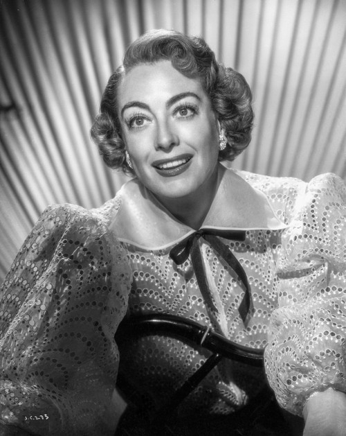 Joan Crawford wearing a Big Dress in a Classic Portrait Photo Print - Item # VARCEL688736