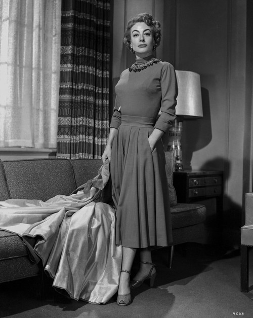 Joan Crawford wearing a Tunic Dress in a Classic Portrait Photo Print - Item # VARCEL688738