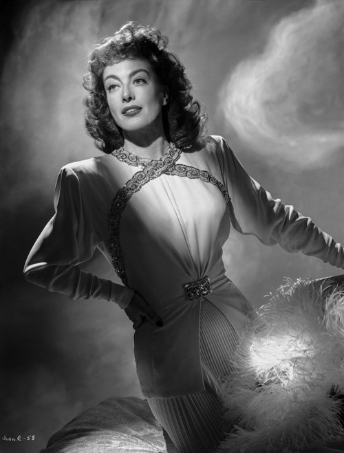 Joan Crawford Showing Her Smile in Classic Photo Print - Item # VARCEL688753