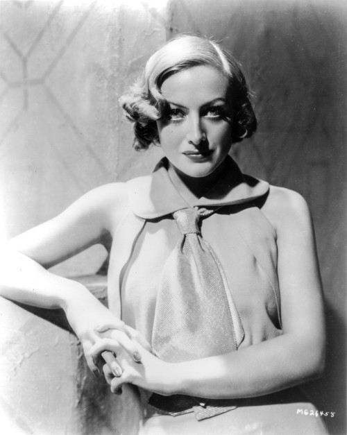 Joan Crawford leaning Photo Print - Item # VARCEL688791