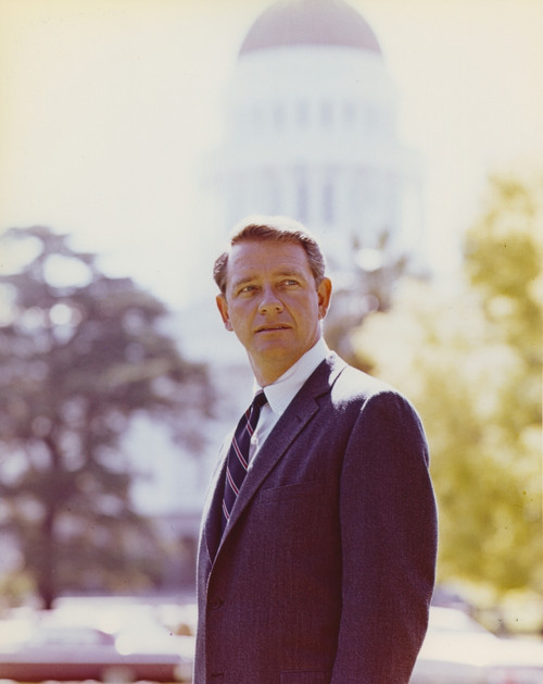 Richard Crenna Posed in Black Suit Photo Print - Item # VARCEL688807