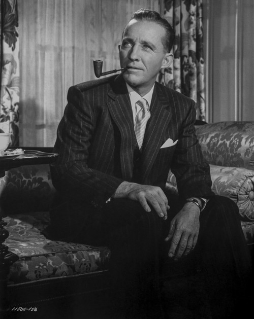 Bing Crosby Seated wearing Tuxedo, Looking Up Portrait Photo Print - Item # VARCEL688828