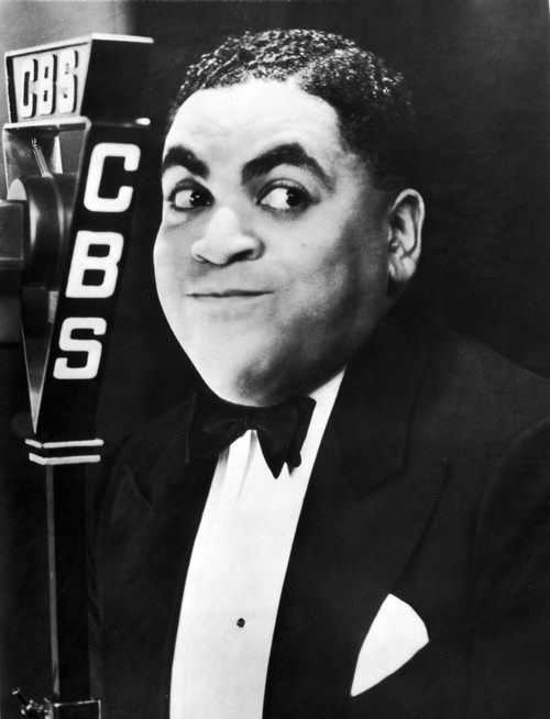 A Portrait Of Fats Waller with A Microphone Photo Print - Item # VARCEL696051