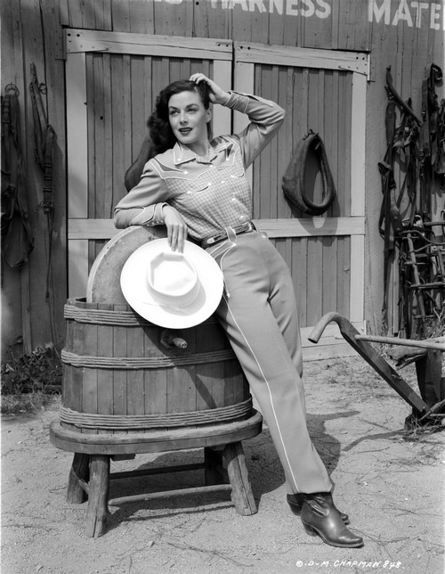 A Portrait Of Marguerite Chapman in A Cowboy Costume Photo Print - Item # VARCEL696098