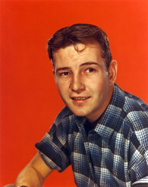 Tom Drake Orange Background Close Up Portrait Photo Print - Item # VARCEL696114