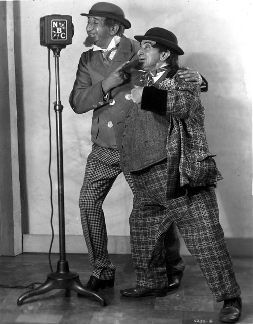 Weber & Fields in Black and White Portrait Photo Print - Item # VARCEL696146