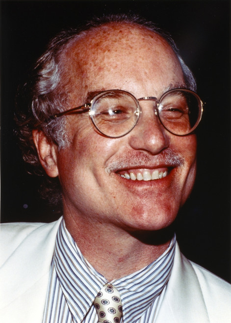 Richard Dreyfuss smiling in White Suit Photo Print
