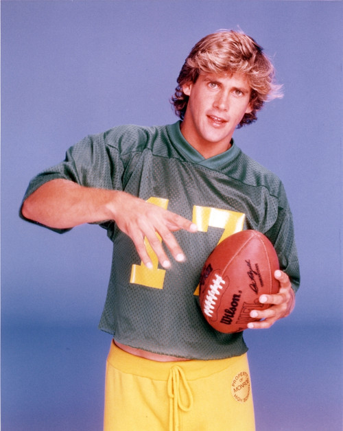 Michael Dudikoff in Football Player Uniform Portrait Photo Print - Item # VARCEL696198