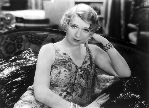 Ina Claire Reclining in Classic Photo Print - Item # VARCEL696179