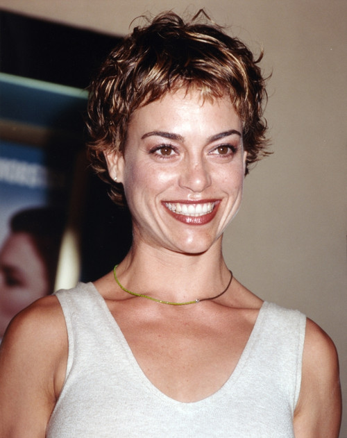 Jennifer Grant smiling in White Tank Top Photo Print - Item # VARCEL696215