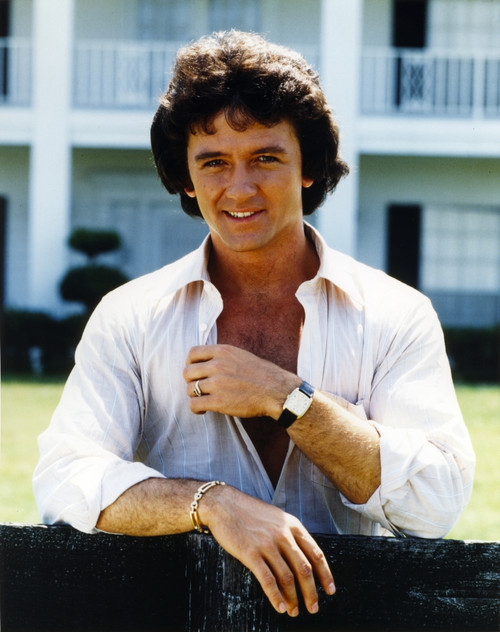 Patrick Duffy smiling Posed in White Long Sleeves Photo Print - Item # VARCEL696259