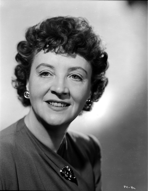 Patricia Collinge Portrait in Black and White Photo Print - Item # VARCEL696248