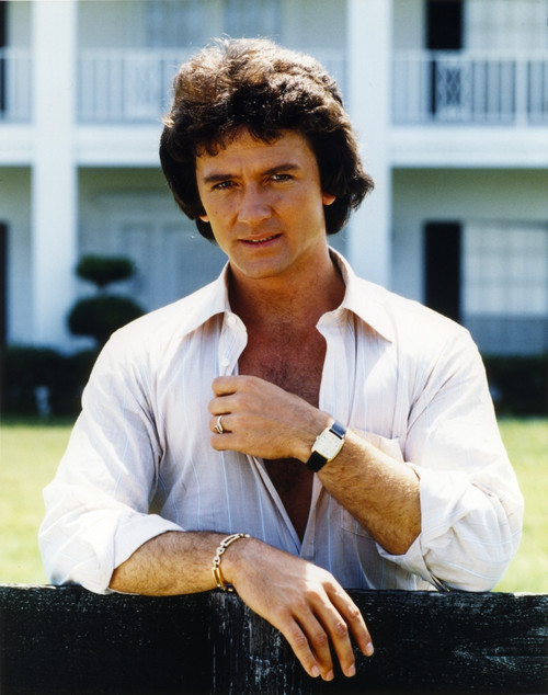 Patrick Duffy smiling in White Long Sleeves Photo Print - Item # VARCEL696275