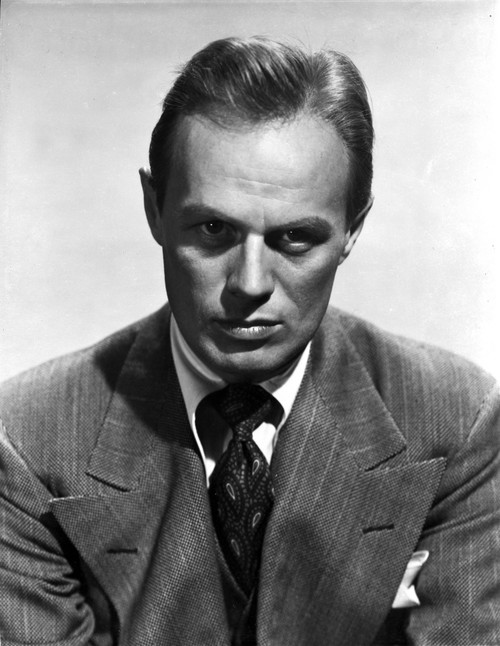 Richard Widmark Close Up in Classic Portrait Photo Print - Item # VARCEL696277